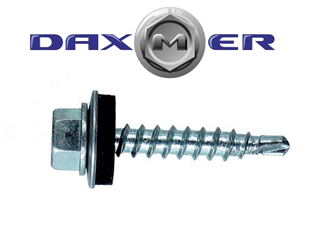 Саморез кровельный по дереву, оцинкованный DAXMER